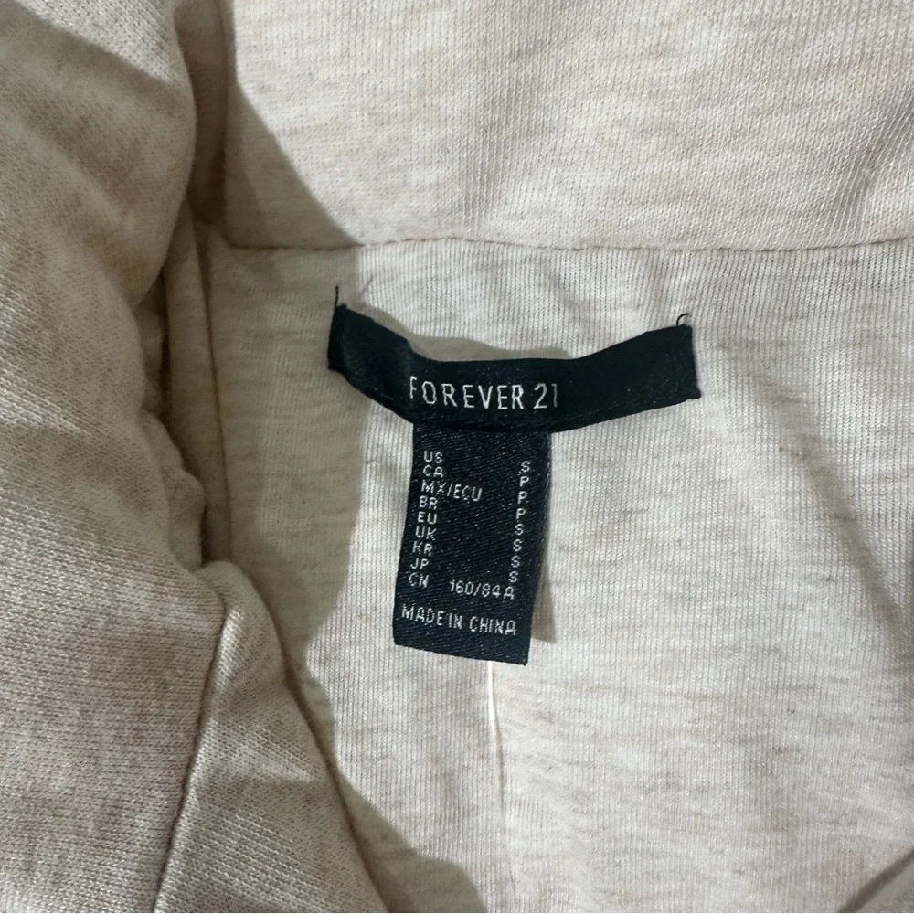 **New**Quilted French Terry Puffer sweater size s - Picture 5 of 16
